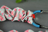 Valentines Holiday Stethoscope cover | Heart Fabric Stethoscope Cord cover | Handmade Nurse Doctor Gift | Stethoscope Accessories |