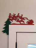Door & Window Trim  - Santa Sleigh Sign