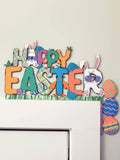 Door & Window Trim  - Happy Easter Sign