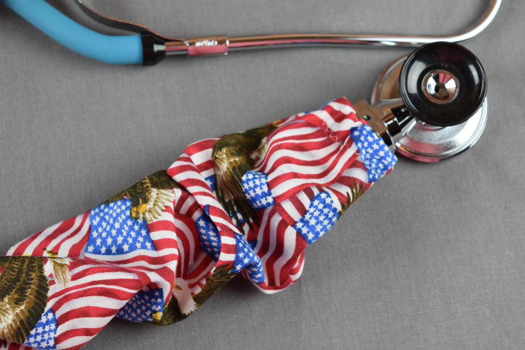 Stethoscope Cover - American Eagle Flag