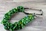 Stethoscope Cover Christmas Holiday - Joyful Snowman (Green Background)