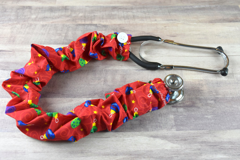 Stethoscope Cover Christmas Holiday - Ornaments