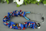 Stethoscope Cover - Blue Superhero