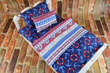 18 inch Nautical Doll Bedding Set with Anchor Print - Fits 18 inch Dolls - on Sale