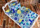 18 in Doll Bedding Set - Blue Mattress and Blanket - Perfect Gift for Girls and Pet Beds
