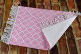 Dollhouse Decor Pink Miniature Rug for 18 inch or 12 inch Dolls Accessories
