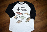 Personalized Fishing Shirt for Grandpa Pawpaw and Dad  Fathers Day Gift  Papa Shirt  Fishing Gifts