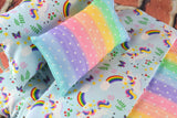 Unicorn Doll Bedding Set for 18-20 Inch Dolls  Rainbow  Baby Doll Mattress  Adorable and Colorful Design