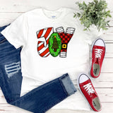 Joyful Plus Size Christmas Shirt for Women  Ladies Holiday Top with Festive Design