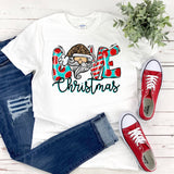 Ladies Plus Size Christmas Shirt  LOVE Holiday Themed  Merry  Womens Festive Top
