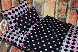 18 in Doll Bedding Set  Mattress Blanket  Pillow  Baby  Pet Dog Bed  Gifts for Girls  Fits 18 in Dolls