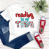Read Across America Reading Shirt for Women  Plus Size Teachers Tee  Reading is my Thing