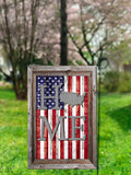 American Patriotic Garden Flag 12x18 - Perfect for Independence Day