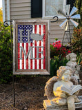 American Patriotic Garden Flag 12x18 - Perfect for Independence Day
