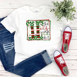 Christmas Elf Shirt  Festive Holiday Top for Women  Plus Size Elf Tee  Fun Holiday Wear for Ladies  Elf Made Me Do It Design