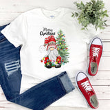 Christmas Gnome Holiday Shirt for Women  Plus Size  Merry Christmas