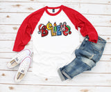 Holiday BELIEVE Shirt  Womens Plus Size  Merry Christmas  Ladies Christmas Tee