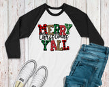 Christmas Yall Shirt  Funny Holiday Shirt  Plus Size Womens Tee