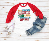 100th Day Teacher Shirt for Women  Plus Size  Cute Teacher Top  100 Days Celebration  School Teacher Design