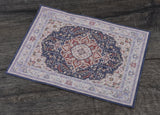 Miniature Dollhouse Rug - Modern Fashion Accessory for Dolls - Includes Doll Accessories and Decor