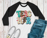 Retro Leopard Teacher Shirt  Plus Size  Womens  Appreciation Gift