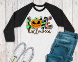 Halloween Pumpkin Plus Size Shirt for Adults - Spooky and Fun