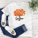 Custom Plus Size Grandmother Shirt for Grandkids  Grandmother Gift with Mimi Gigi Nana Grandma or Mom Option