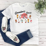 Custom Grandma Shirt  Plus Size  Grandkid Circus  Mimi Gigi Nana Mom Nanny  Grandmother Gift
